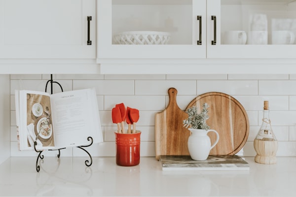 Custom kitchen island detail with premium hardware